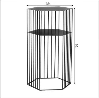 時尚簡約現代咖啡桌創意客廳桌花架