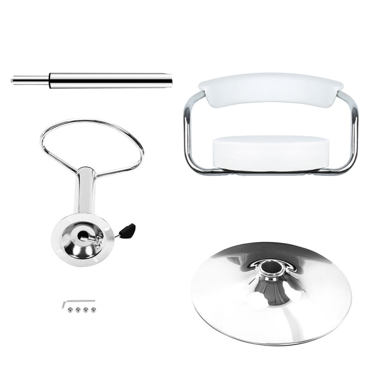 皮革轉椅高度可調節不銹鋼支架酒吧椅