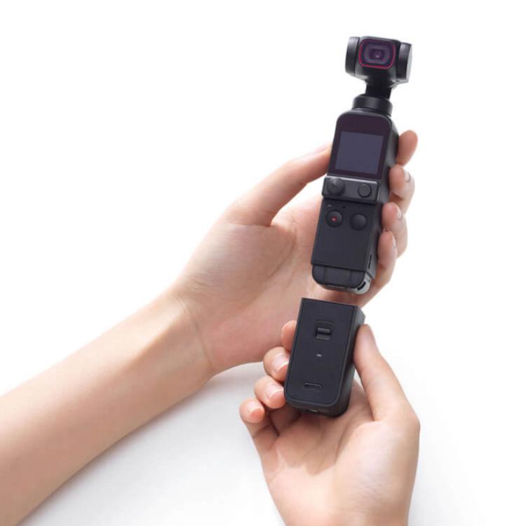 原裝 Wi-Fi藍牙無線麥克風接收器手柄適用DJI Pocket 2