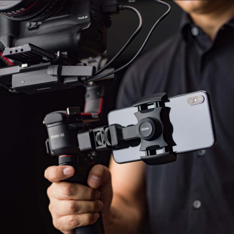 原裝 三段式手機夾 適用於DJI RS 3 Mini/DJI RS 3 Pro/DJI RS 3/DJI RS 2/DJI RSC 2