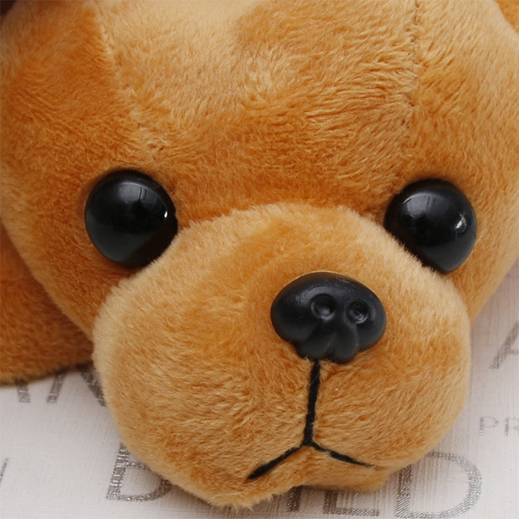 卡哇伊卡通毛絨狗筆袋 可愛動物筆he兒童學習用品文具