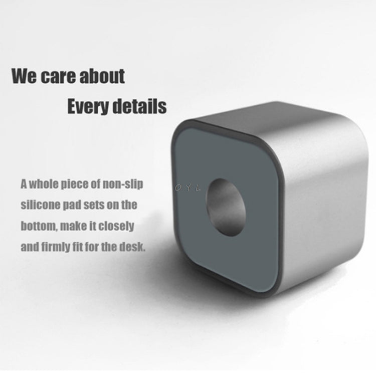 創意金屬鉛筆筆筒單槽筆收納盒辦公筆座