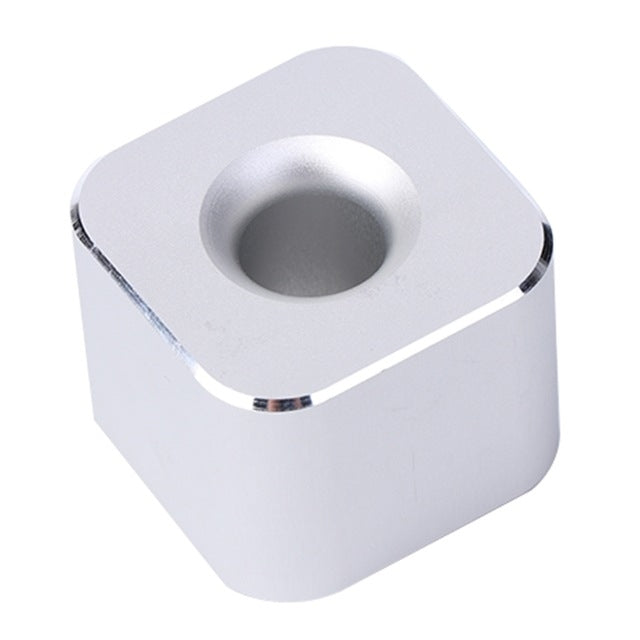 創意金屬鉛筆筆筒單槽筆收納盒辦公筆座