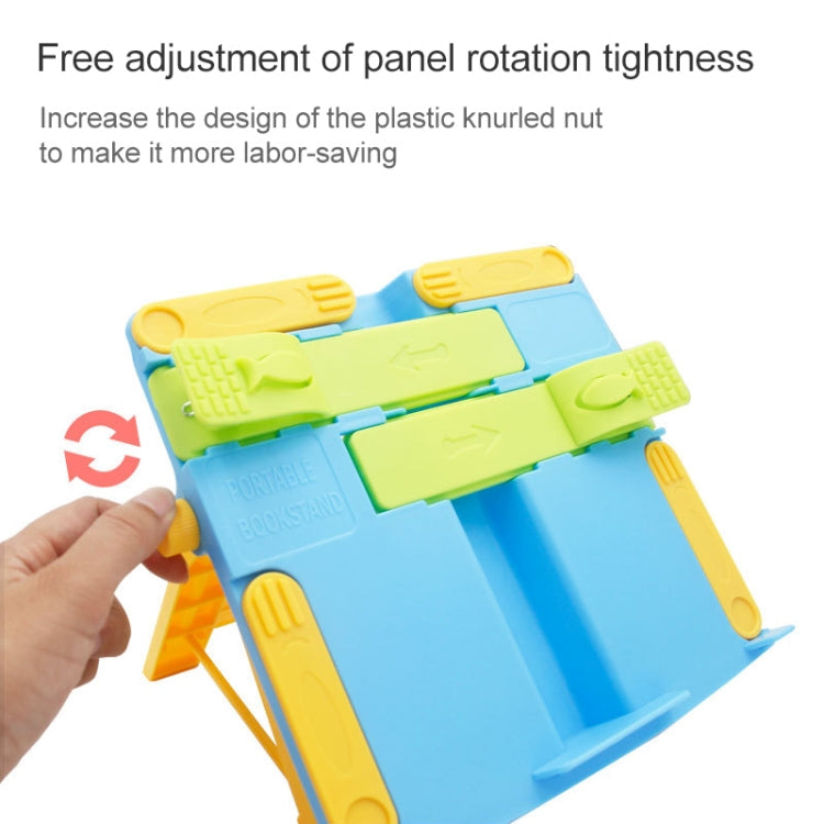 創意摺疊書架升級便攜式學生夾書器書架書立