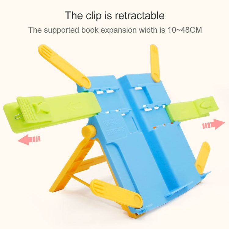 創意摺疊書架升級便攜式學生夾書器書架書立