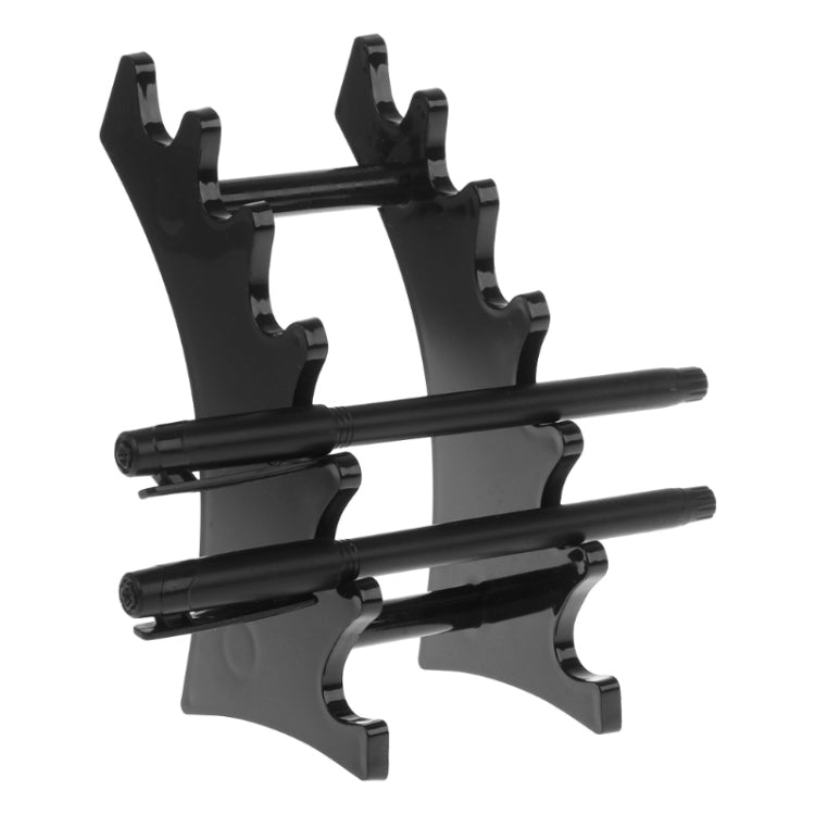 筆架 化妝刷眼影筆鉛筆展示收納支架6格架桌面管理器文具