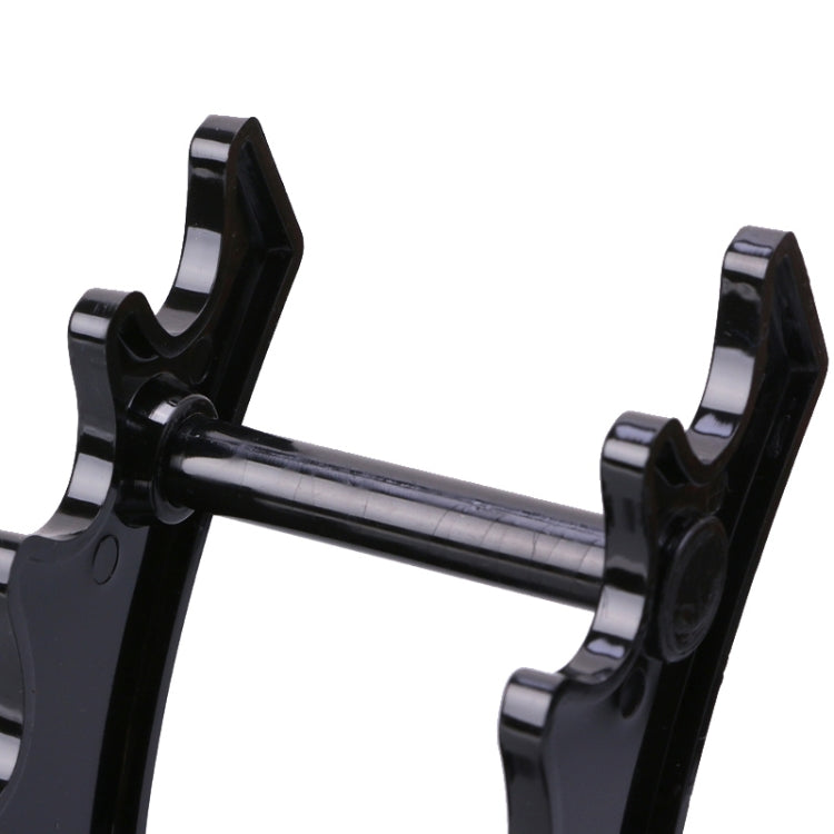 筆架 化妝刷眼影筆鉛筆展示收納支架6格架桌面管理器文具