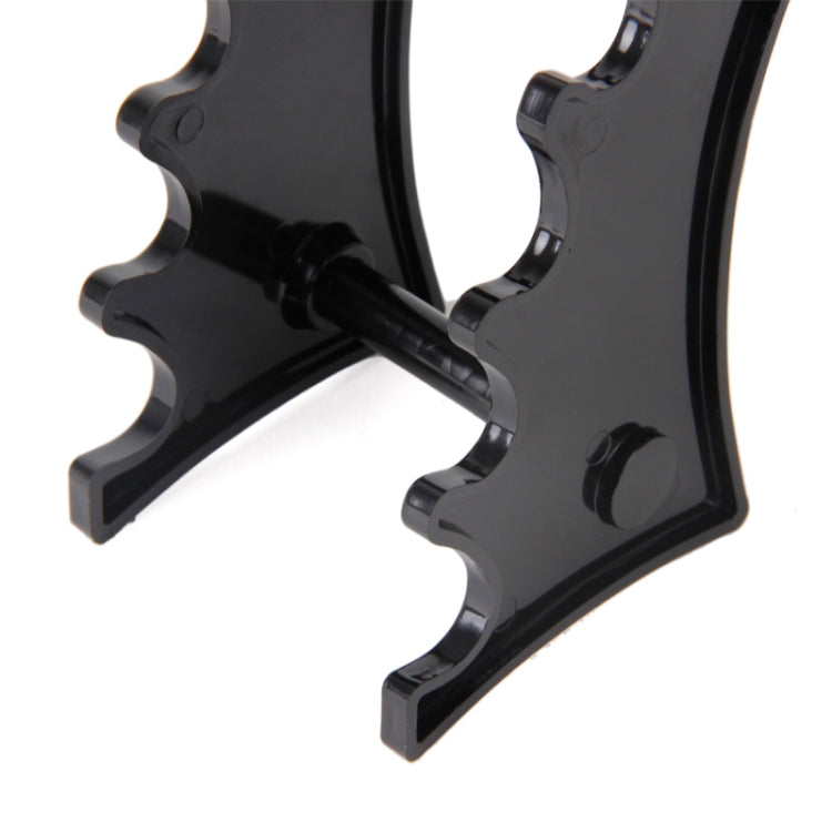 筆架 化妝刷眼影筆鉛筆展示收納支架6格架桌面管理器文具