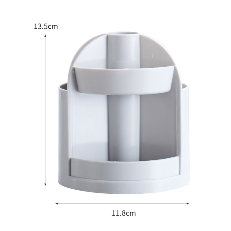 2件一賣 多功能旋轉塑料禮品筆筒 辦公收納盒