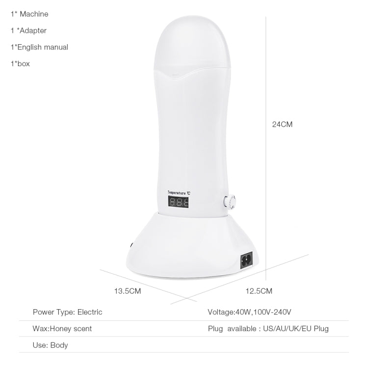 便攜式手動恆溫蠟機脫毛蠟豆加熱器 歐規