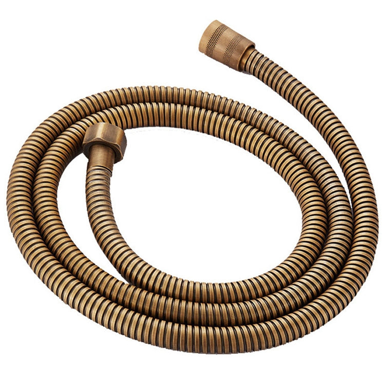 古董黃銅壁掛式浴室浴缸龍頭雙陶瓷把手電話式手持花灑