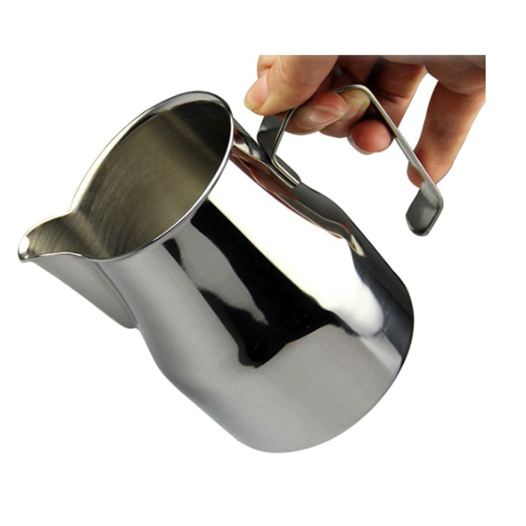 長嘴不銹鋼咖啡拉花壺打奶泡杯