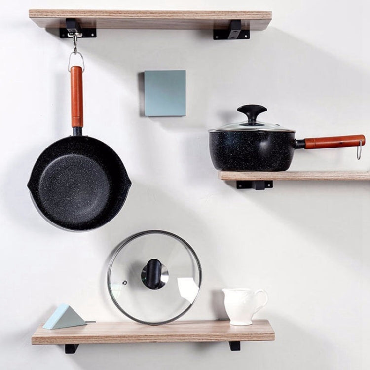 日式平鍋麥飯石不粘鍋 迷你木柄小奶鍋家用鍋具