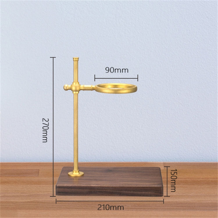 木底座手沖咖啡過濾器支架 可調節高度濾杯架