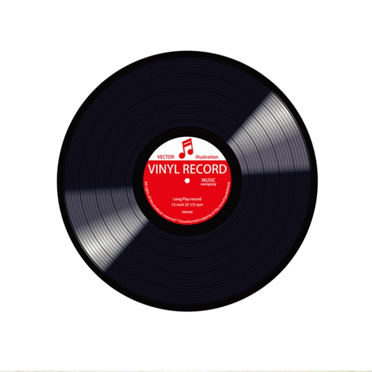 創意復古3D DVR唱片地毯圓形CD地墊家居裝飾客廳兒童卧室裝飾毯