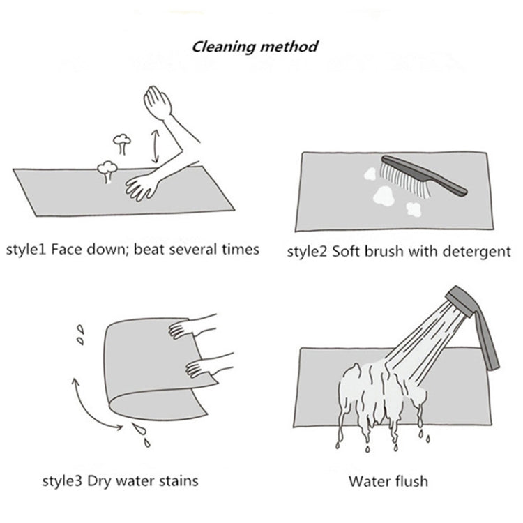幾何格子地毯廚房浴室防滑墊