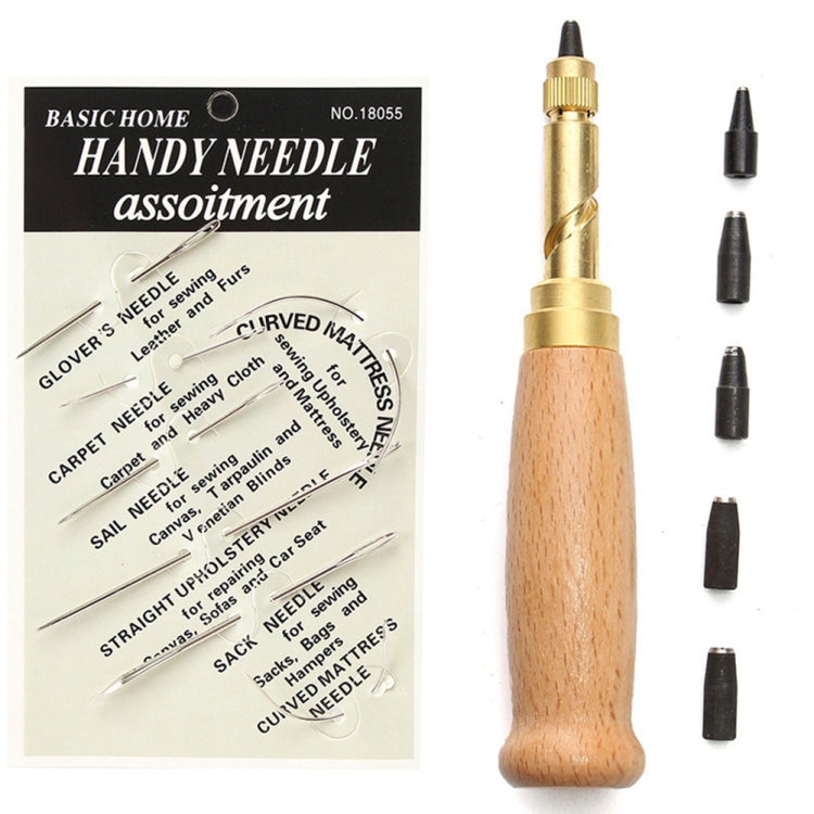 37合一 DIY皮革縫製工藝工具套裝