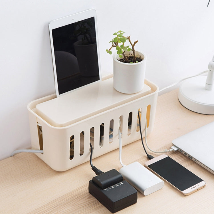 安全家用台式電源板線材收納盒