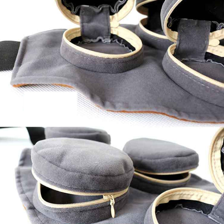 艾灸衣加厚無煙頸肩隔熱服艾灸植絨布套