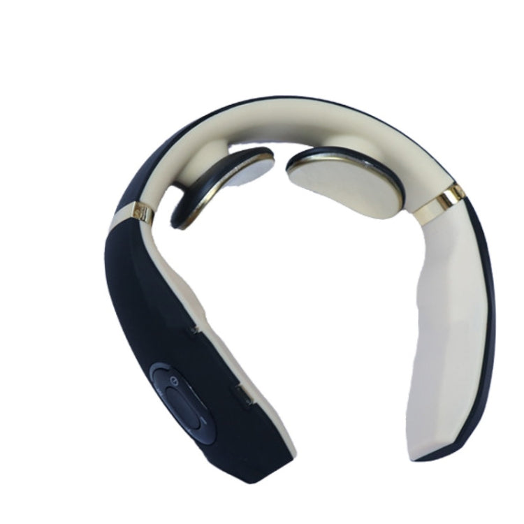 頸椎按摩器充電智能脈衝理療儀電磁振動護頸儀