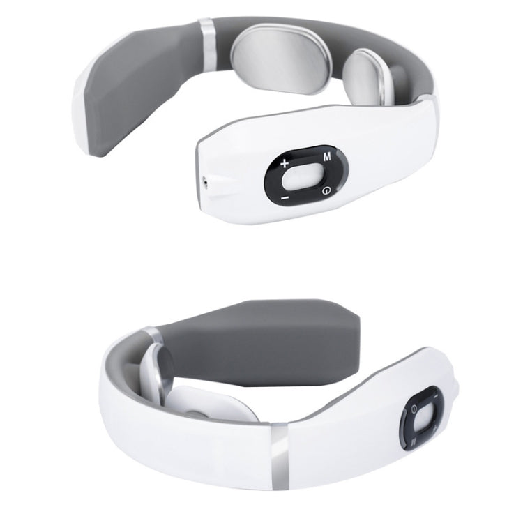 頸椎按摩器充電智能脈衝理療儀電磁振動護頸儀