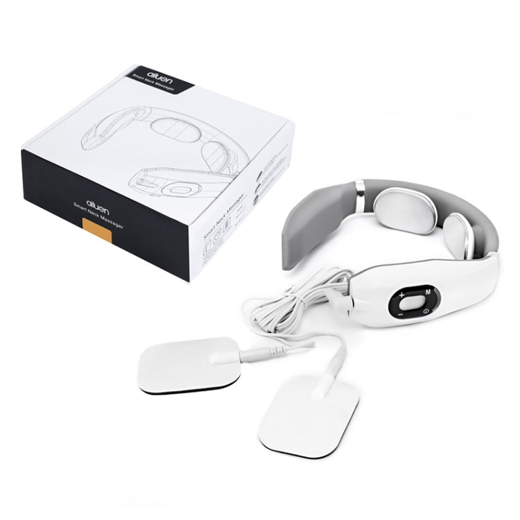 頸椎按摩器充電智能脈衝理療儀電磁振動護頸儀