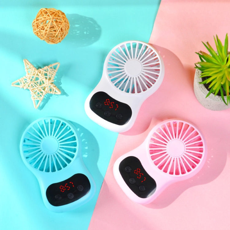 多功能時鐘小風扇創意桌面迷你USB風扇