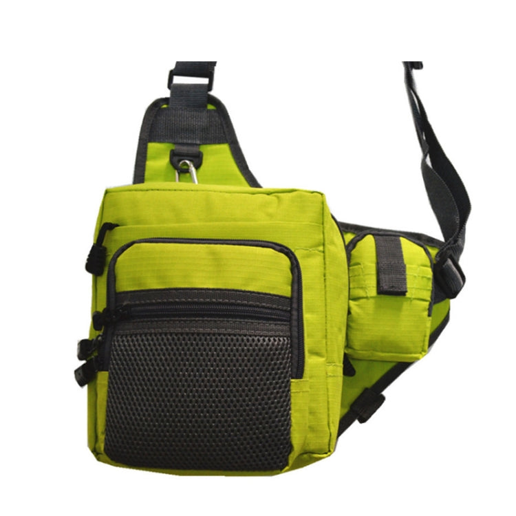 戶外釣魚用品牛津布三色釣魚斜挎包