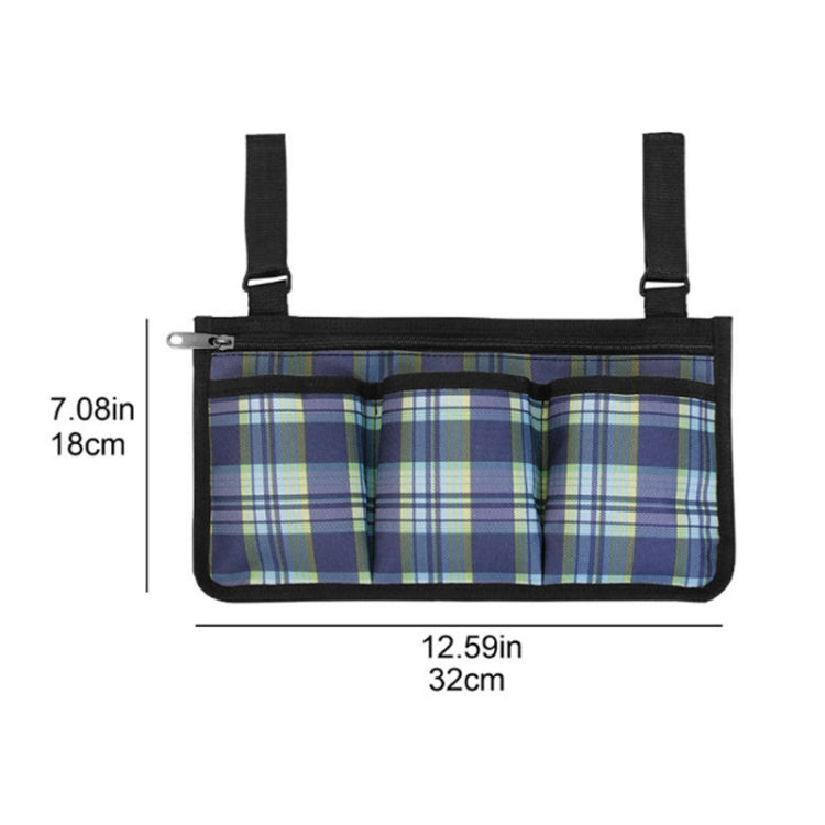 助行器輪椅車扶手側邊收納袋車用收納掛袋