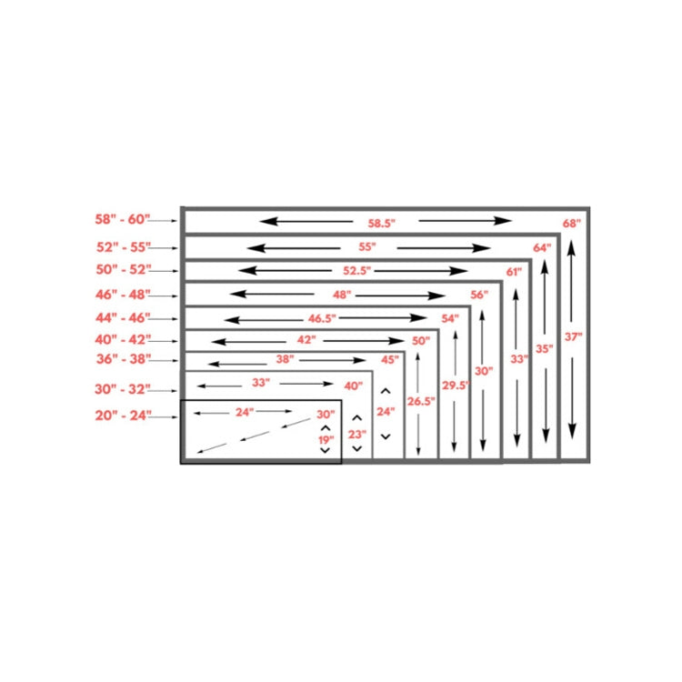 戶外電視機防水防塵通用保護器罩