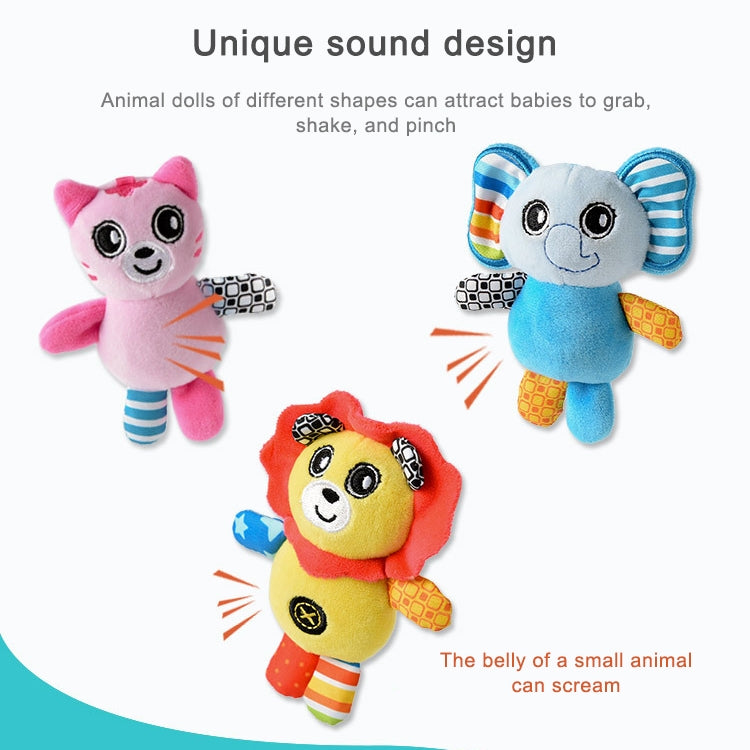 嬰兒推車卡通動物吊墜搖籃裝飾掛搖鈴