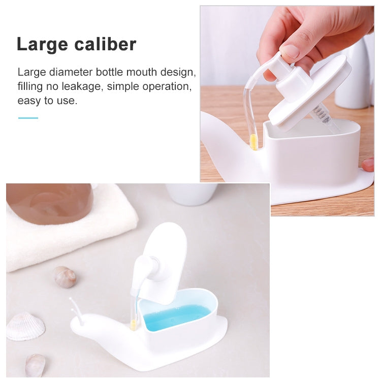 創意蝸牛洗手液瓶手壓式乳液沐浴露瓶