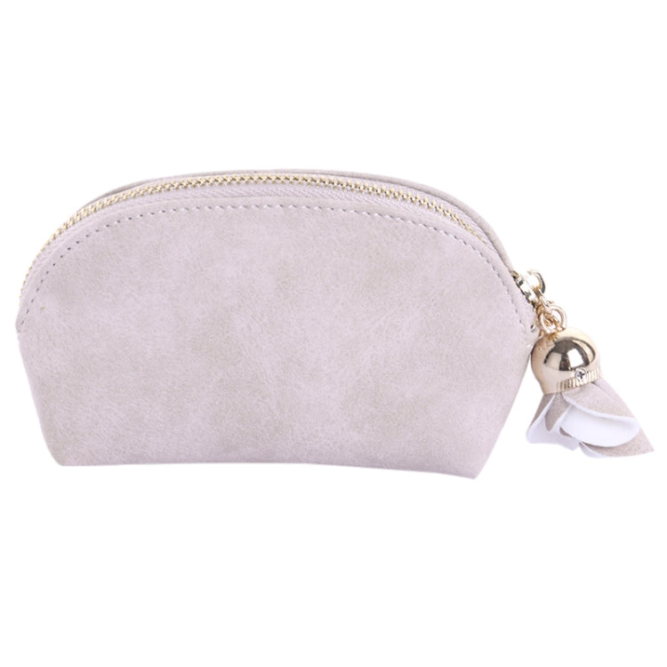 創意迷你可愛零錢包帶花朵流蘇吊墜