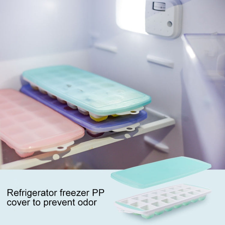 夏季21ge涼爽家用自製帶蓋冰塊模具冰格冰塊盒