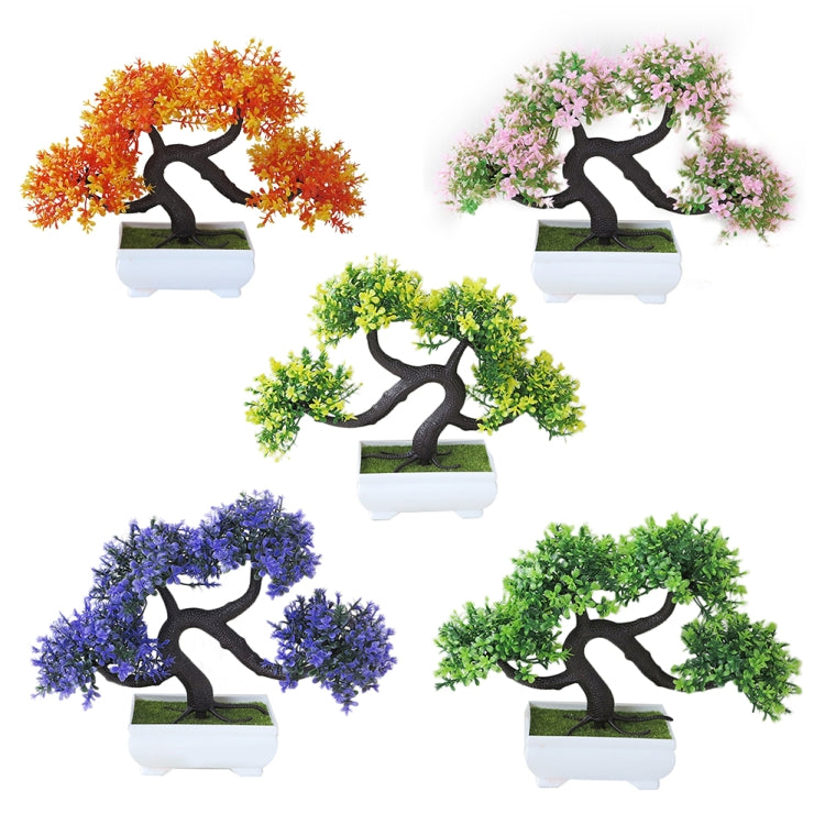 仿真迎客松盆栽家居裝飾品桌面擺件