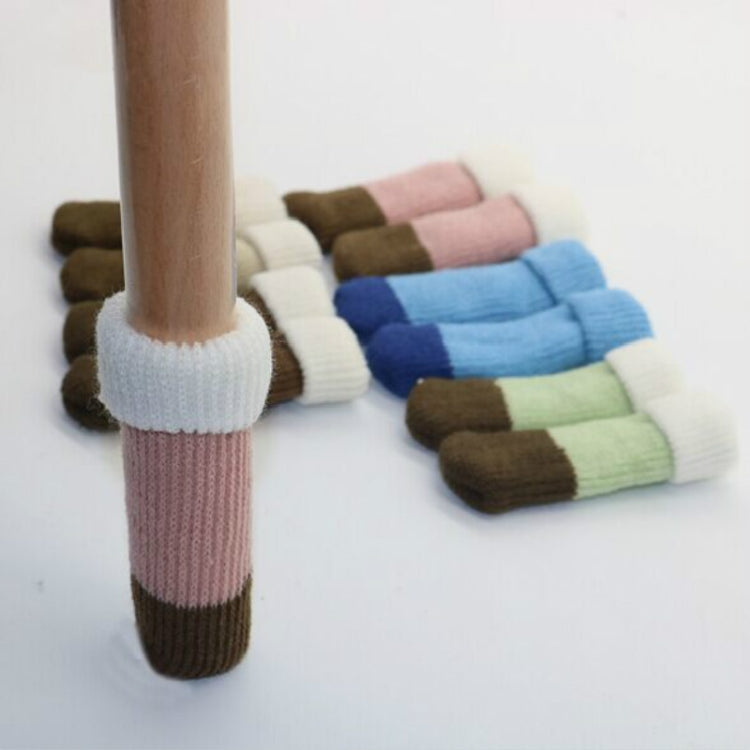 4個裝 靜音耐磨防滑加厚雙層椅子腳套