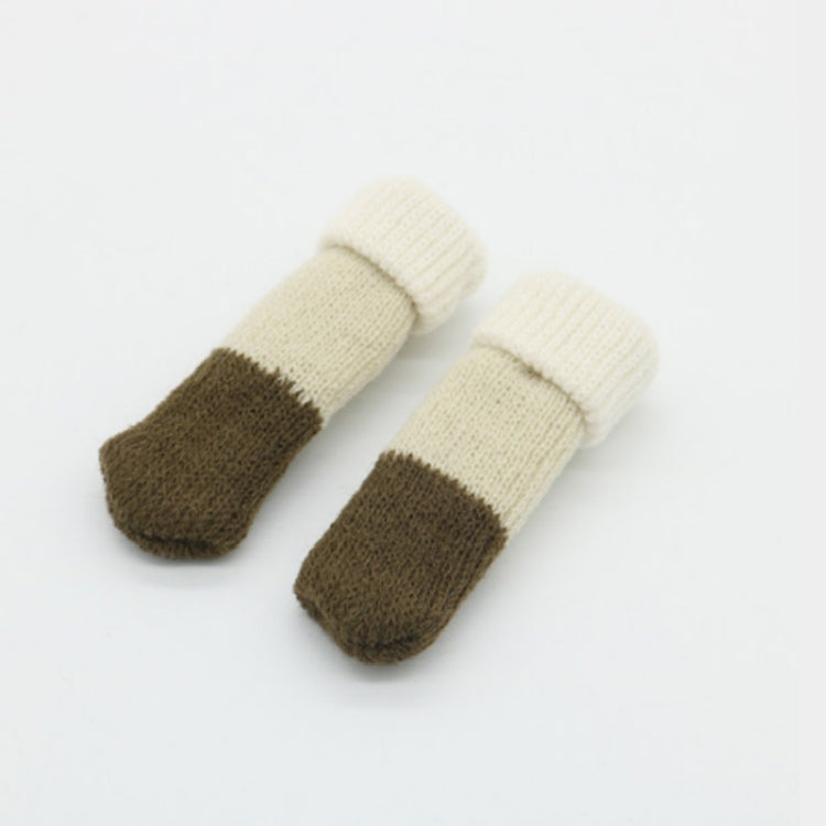 4個裝 靜音耐磨防滑加厚雙層椅子腳套