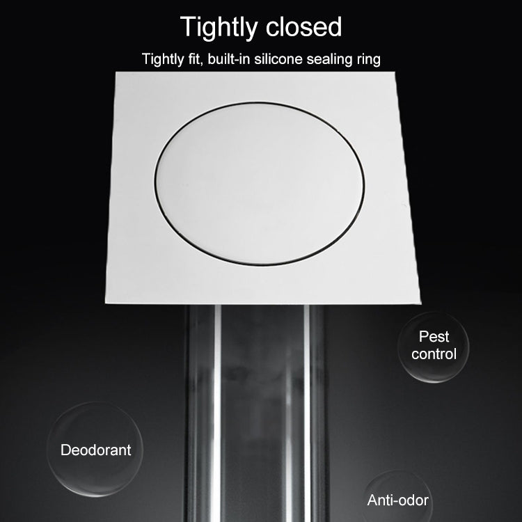 腳踩式彈跳地漏自重力防臭彈跳地漏