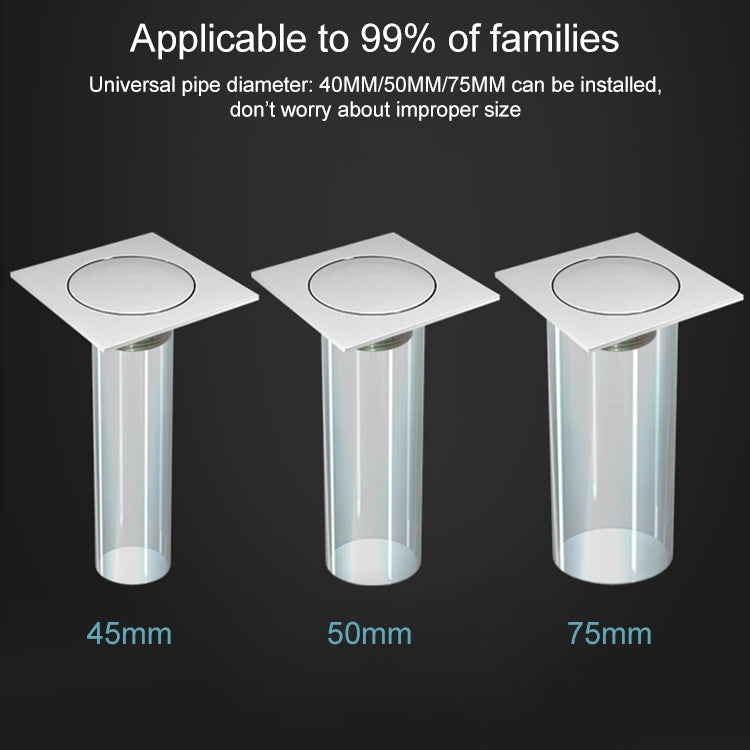 腳踩式彈跳地漏自重力防臭彈跳地漏