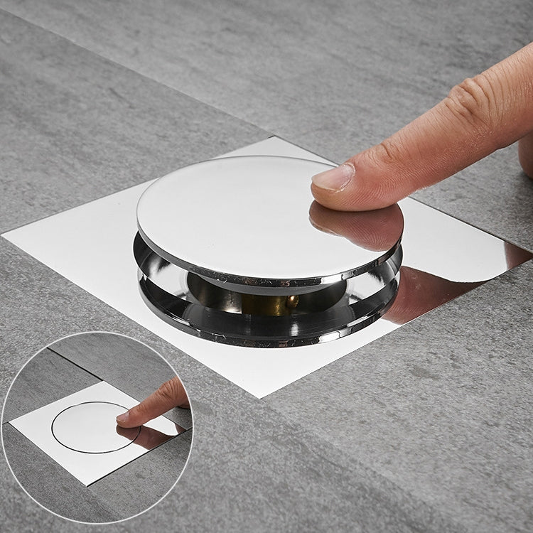 腳踩式彈跳地漏自重力防臭彈跳地漏