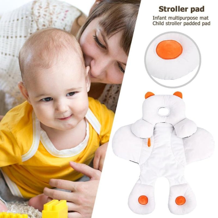 嬰兒可愛高腳椅推車座椅坐墊汽車透氣軟車墊