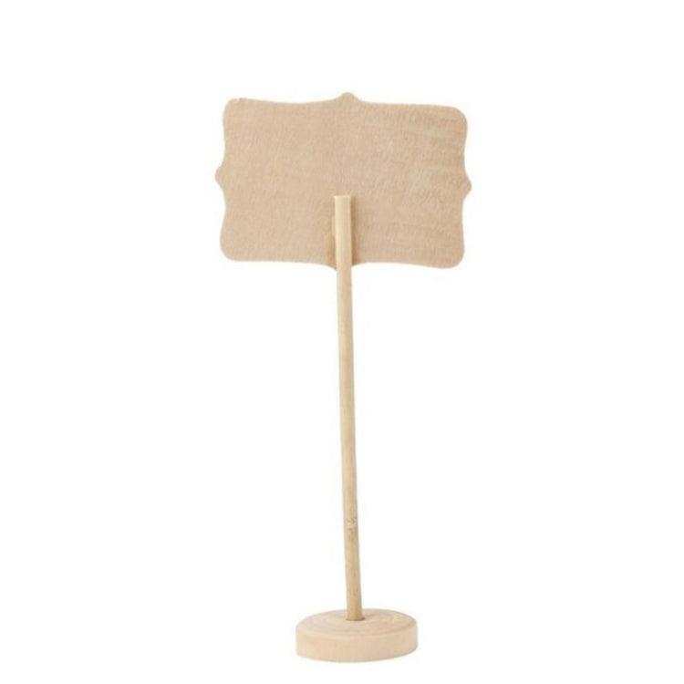 10件一賣 黑板木製留言板迷你消息公告板婚禮派對裝飾