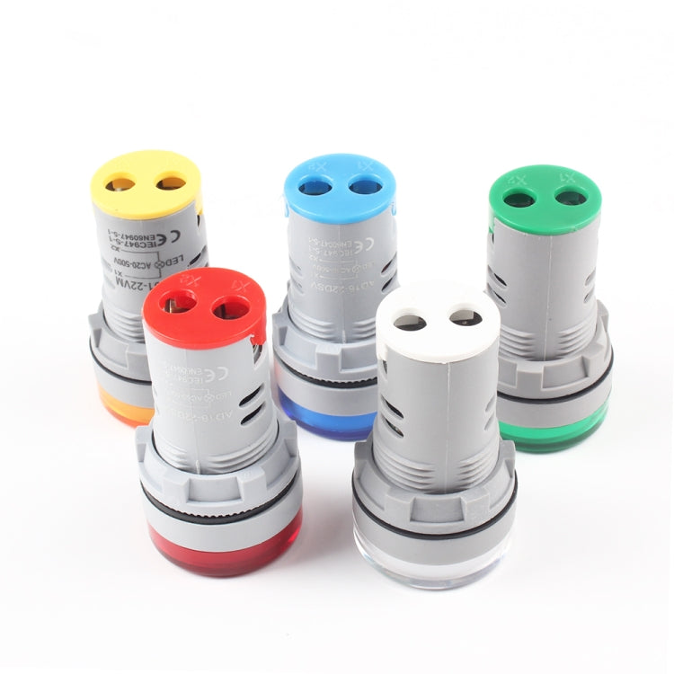 開孔22毫米, AD16-22DSV迷你60-500V通用指示燈數顯交流電壓表