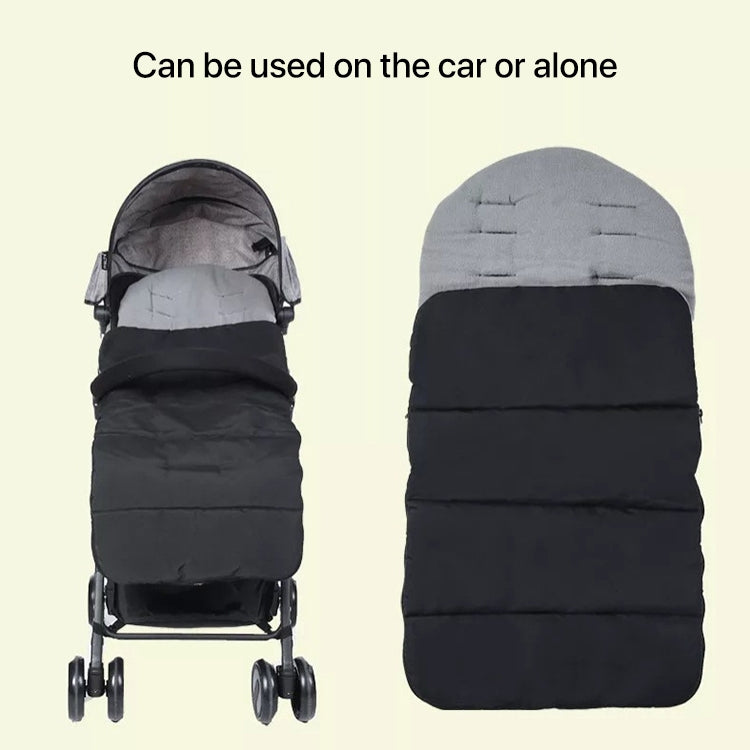 秋冬嬰兒推車睡袋防水推車腳套