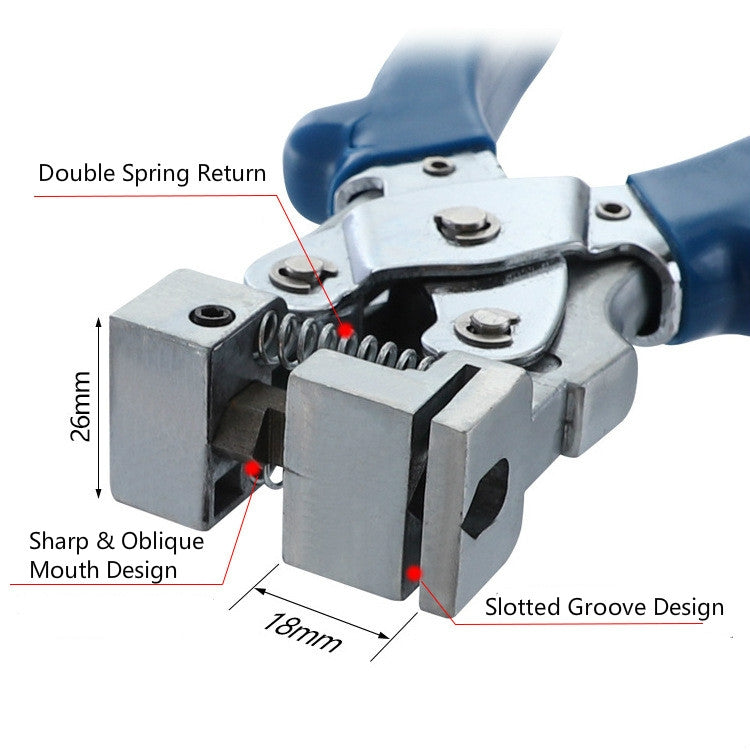 RUITOOL V型折邊鉗90度折角鉗卡條封邊條扣條鉗子