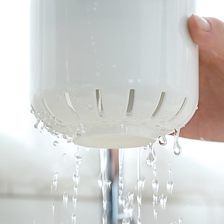 創意多功能雙層瀝水架 廚房筷子收納桶餐具收納盒