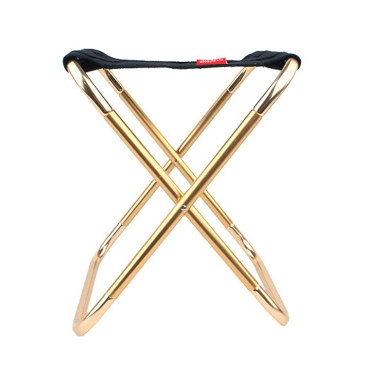 CLS 大號7075鋁合金戶外摺疊凳子 便攜燒烤釣魚摺疊椅子，尺寸：30x25x31cm