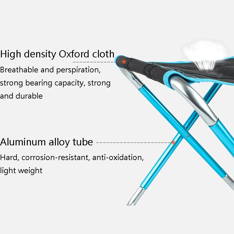 CLS 大號7075鋁合金戶外摺疊凳子 便攜燒烤釣魚摺疊椅子，尺寸：30x25x31cm