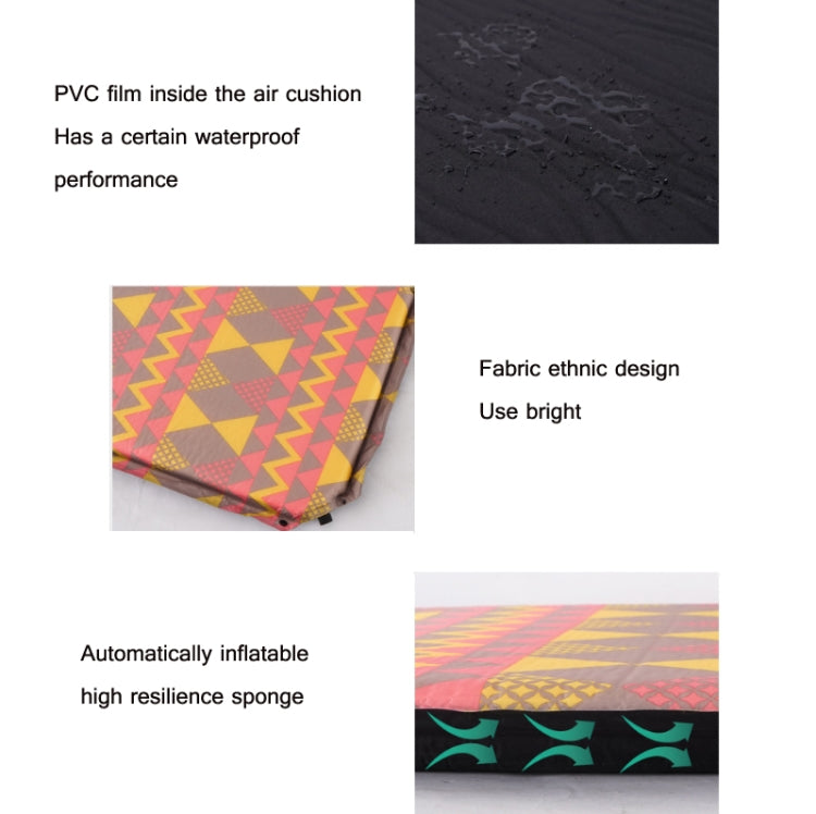 雙氣孔自動充氣墊 戶外野營帳篷墊 防潮可拼接午休睡墊