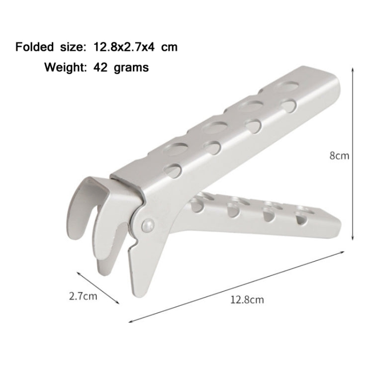 戶外野餐燒烤鋁合金防燙鍋鉗